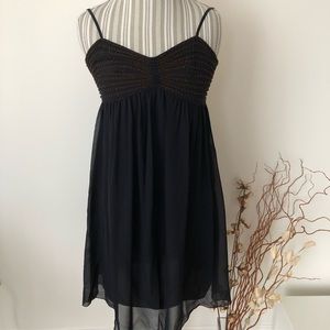 Navy cocktail dress